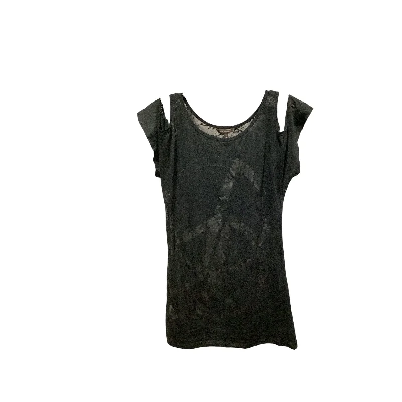 women's tops with asymmetrical designsTop Short Sleeve By Bcbgmaxazria  Size: XS