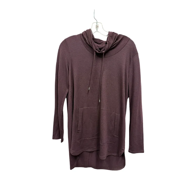 women's tops for those who love to shop for unique findsTunic Ls By Pure Jill In Maroon, Size:S