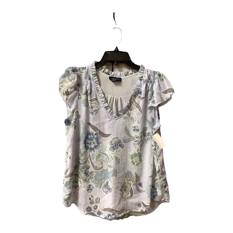 women's tops for summer festivalsTop Short Sleeve By Rachel Roy  Size: M