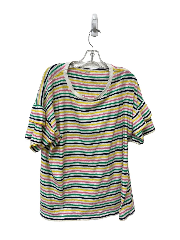 women's tops that offer a perfect blend of style, comfort, and affordabilityTop Short Sleeve By Crown And Ivy  Size: 2x