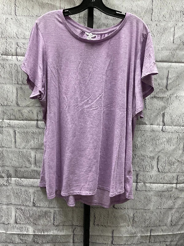 women's tops for those who want to stay warm and stylish during colder weatherTop Short Sleeve By Sonoma  Size: 2x