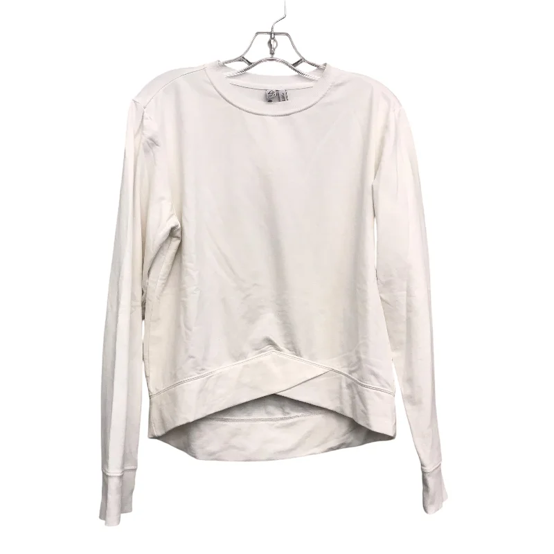 women's tops for those who want to stay on top of the latest fashion trends and wear pieces that are both stylish and on-trendTop Ls By Zella In Ivory, Size:M