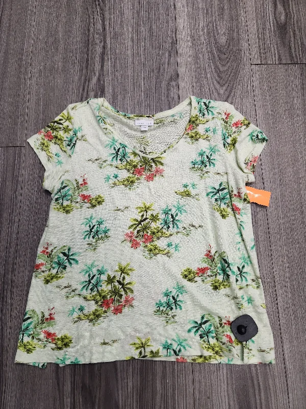 women's tops for picnics in the parkTop Short Sleeve By J Jill  Size: S