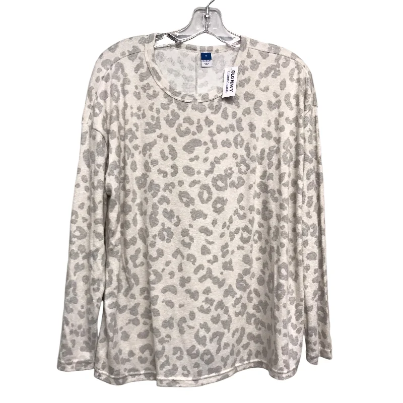 women's tops for cocktail partiesTop Ls By Old Navy In Animal Print, Size:M