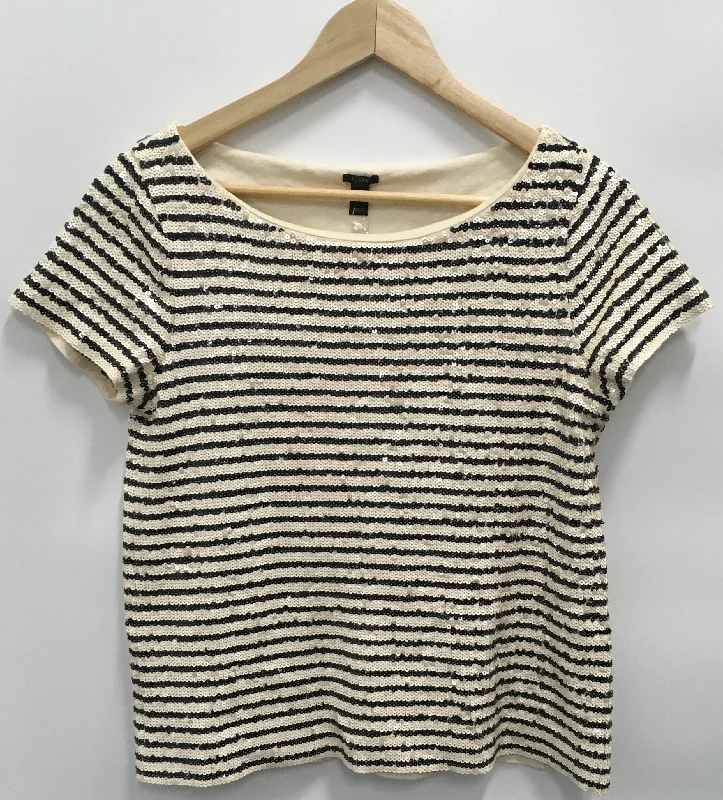 women's tops for glamorous eveningsTop Short Sleeve By J Crew  Size: S