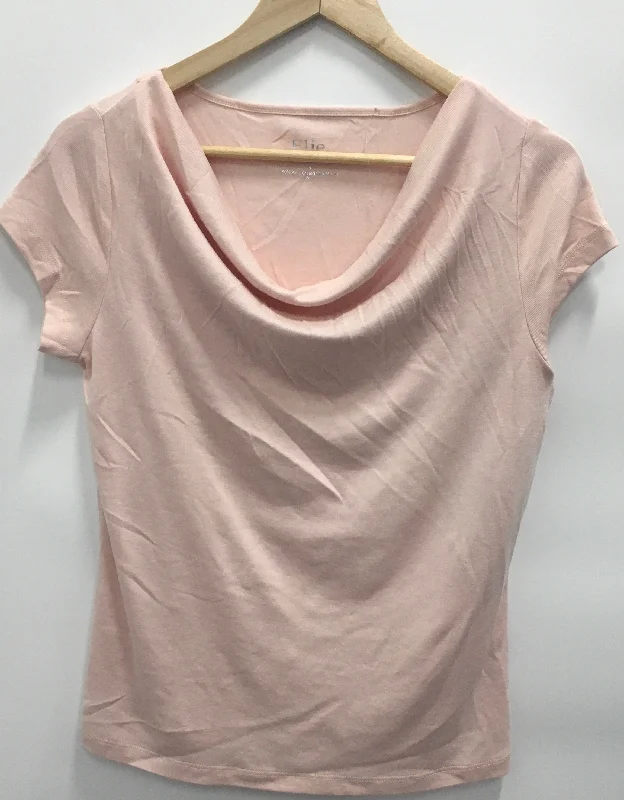 women's tops for cozy nights inTop Short Sleeve Basic By Elie Tahari  Size: S