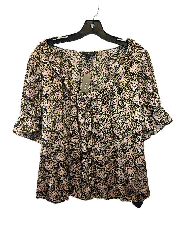 women's tops for those who want to add a bit of flair and personality to their looksTop Short Sleeve By J Crew  Size: Xxl