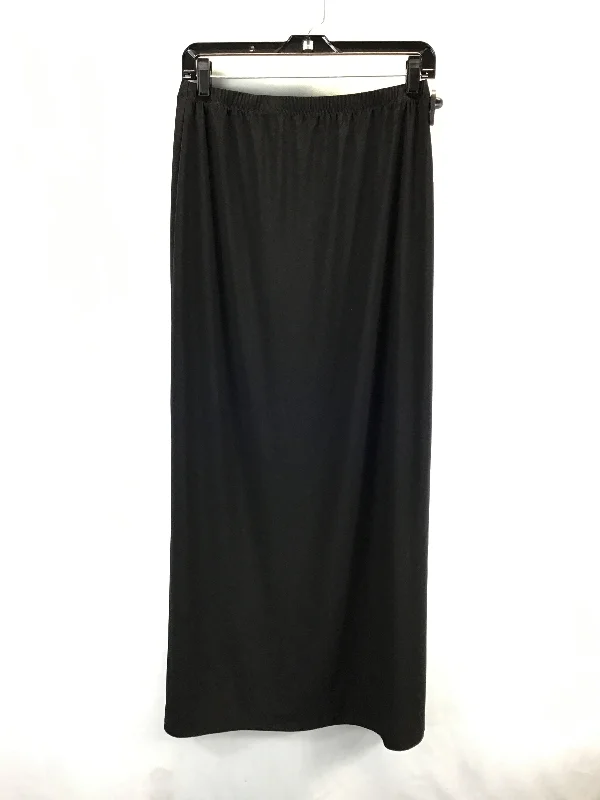 women's pencil skirtsSkirt Maxi By Msk In Black & Silver, Size: M