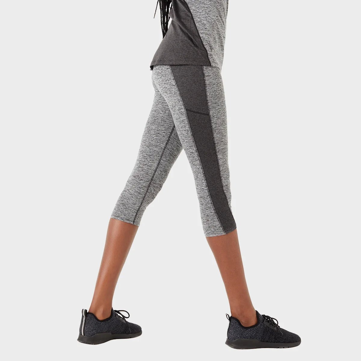 Ex Store Ladies Go Move Cropped Gym Leggings