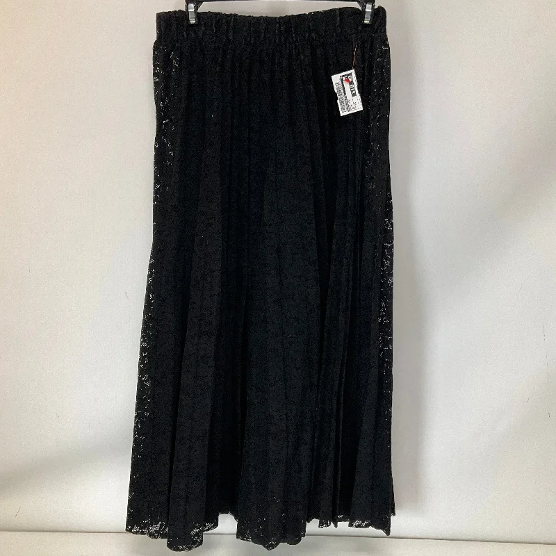 women's summer midi skirtsSkirt Midi By Anthropologie In Black, Size: Xs