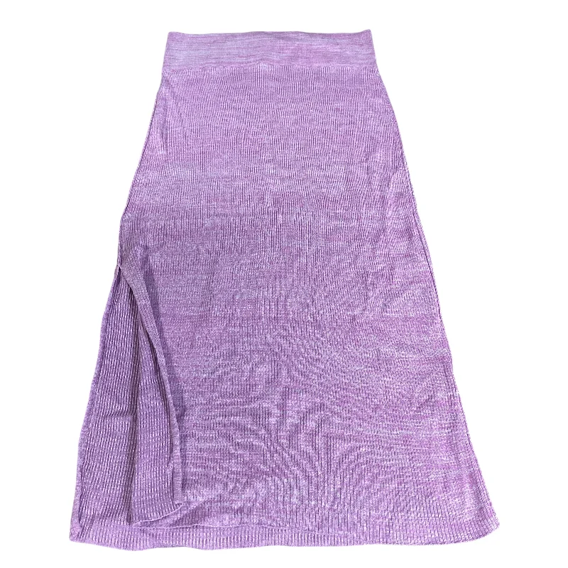 women's everyday casual skirtsSkirt Midi By Free People In Purple, Size: S