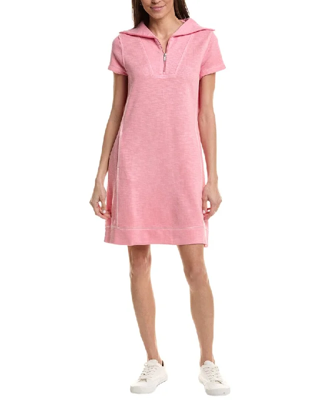 women's stylish dressesTommy Bahama Tobago Bay 1/2-Zip Mini Dress