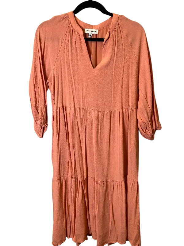 women's everyday dressesDress Casual Midi By Gibson And Latimer In Orange, Size: M