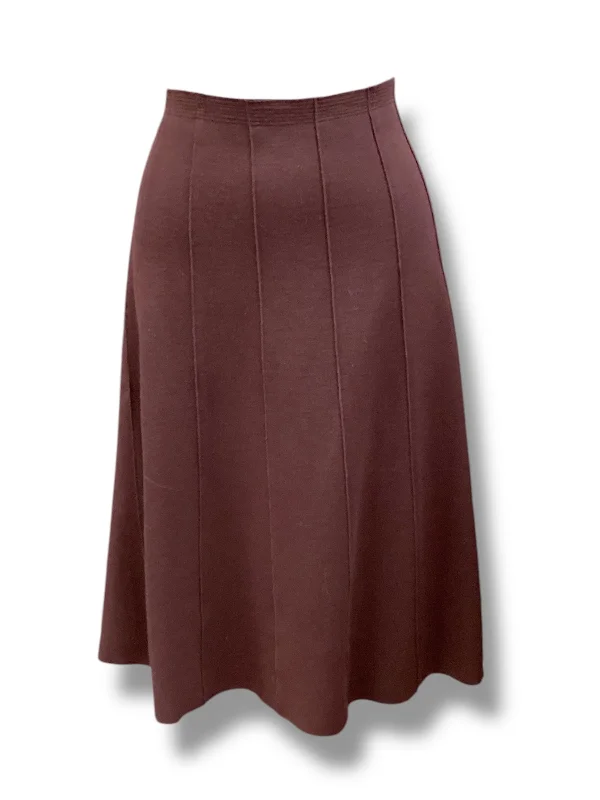 women's tiered skirtsSkirt Midi By Eileen Fisher In Purple, Size: M