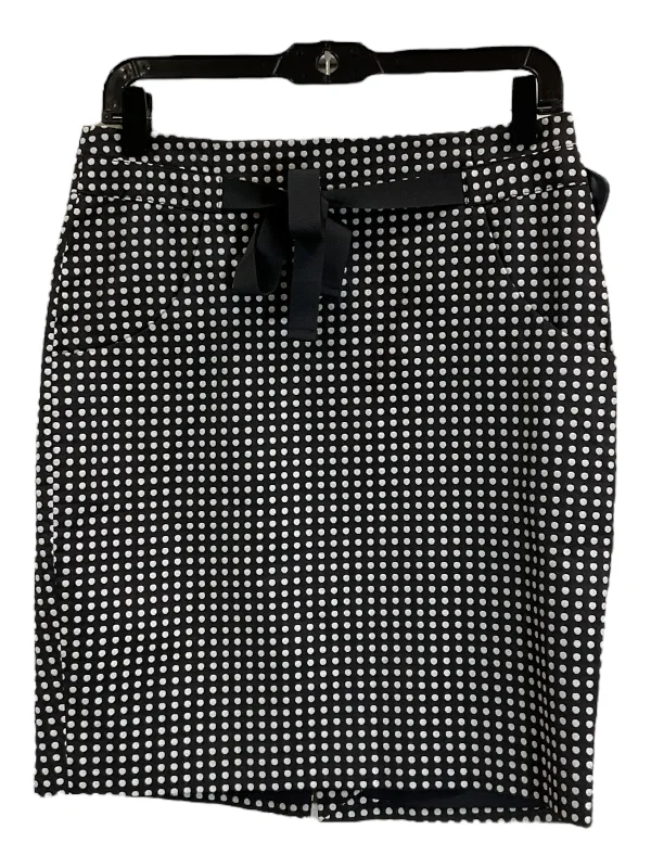 women's cotton skirtsSkirt Midi By Limited In Polkadot Pattern, Size: S