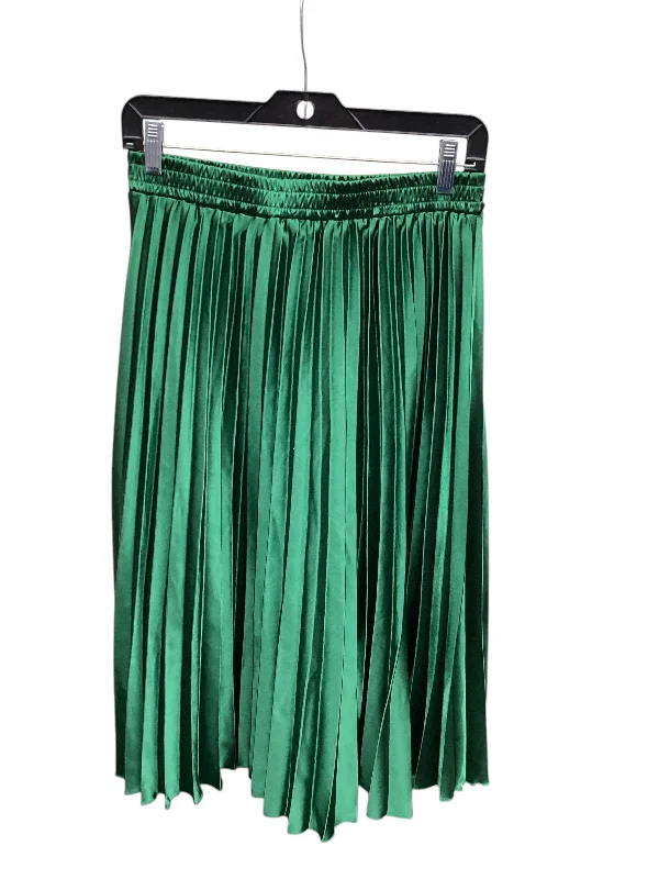 women's denim skirtsSkirt Midi By Allegra K In Green, Size: S