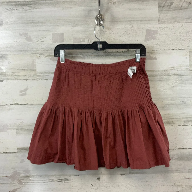 women's summer midi skirtsSkirt Mini & Short By Anthropologie In Brown, Size: Xs