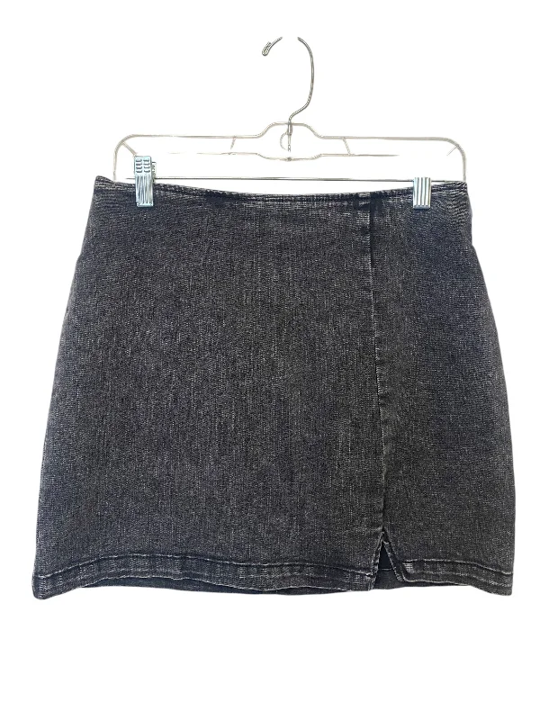 women's evening skirtsSkirt Mini & Short By Wild Fable In Black Denim, Size: 10