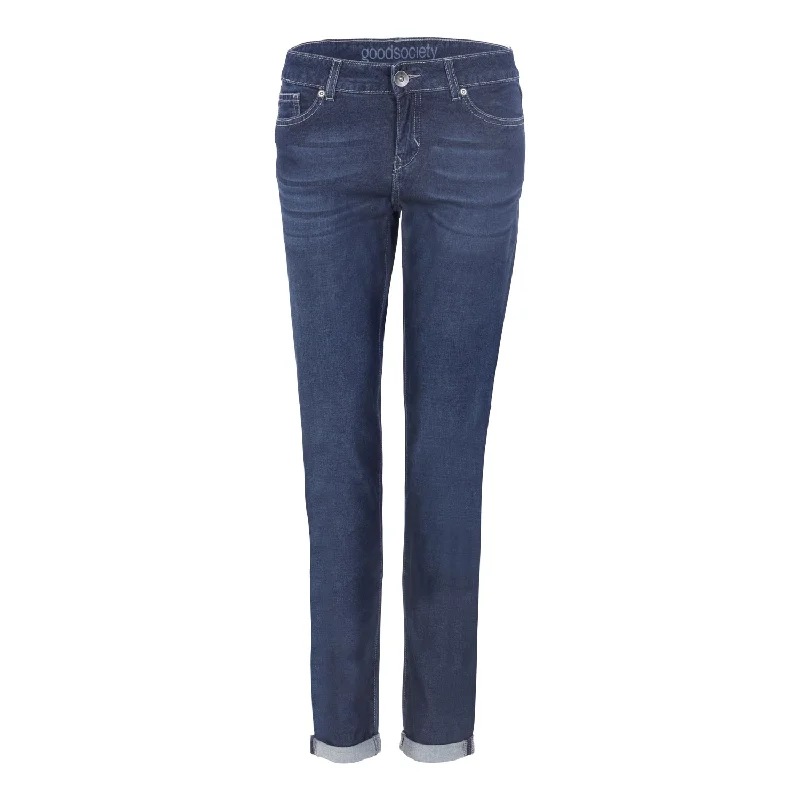 women's denim jeans for a casual FridayWomens Slim Tapered Light Jeans - Kyanos