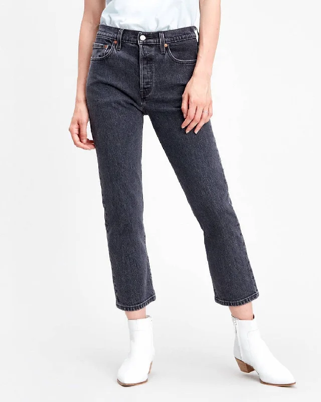 women's denim jeans for a casual FridayLevi's® Womens 501 Crop Jeans - Mesa Cabo Fade