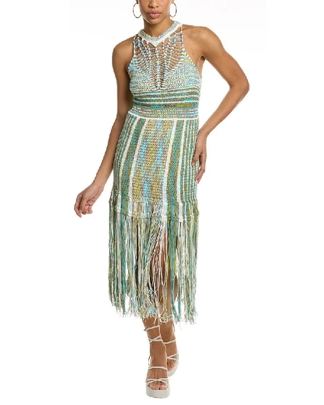 women's neon dressesM Missoni Midi Dress