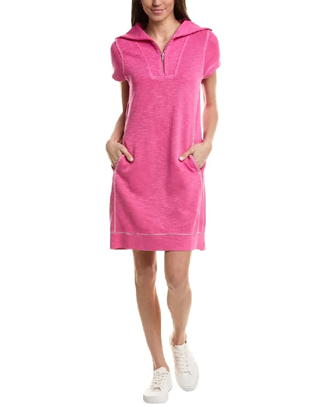 women's mini dressesTommy Bahama Tobago Bay 1/2-Zip Mini Dress