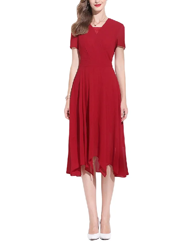 women's off-the-shoulder dressesGYALWANA Midi Dress