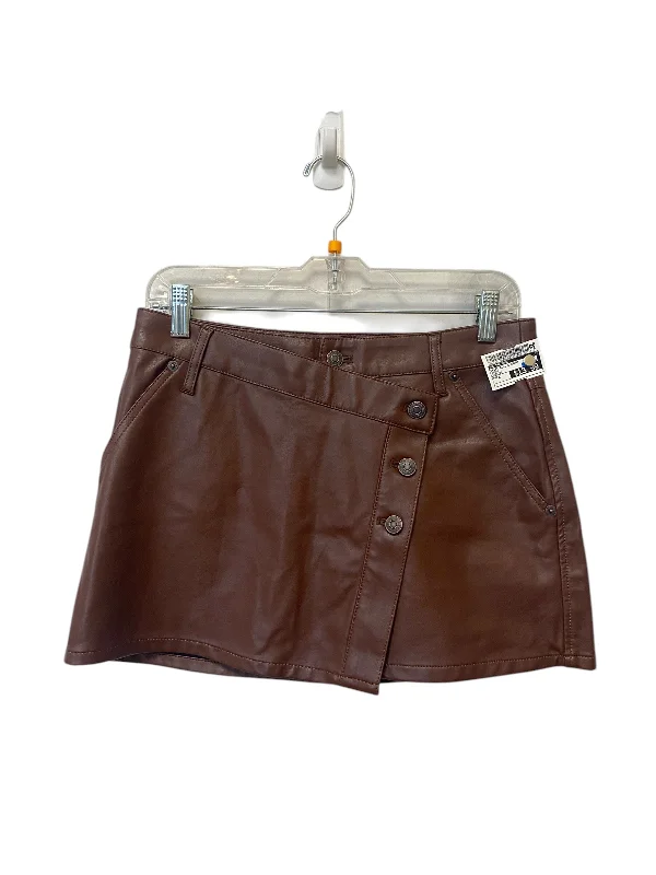 women's warm party skirtsSkirt Mini & Short By We The Free In Brown, Size: 4