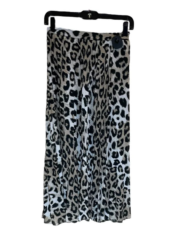 women's elegant skater skirtsSkirt Midi By Banana Republic In Animal Print, Size: 0