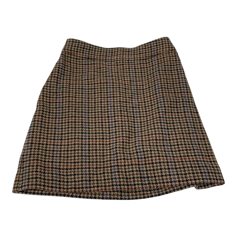 women's lightweight evening skirtsSkirt Mini & Short By J. Crew In Plaid Pattern, Size: 0