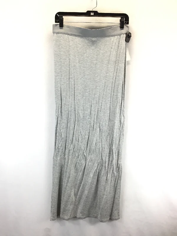 women's circle skirtsSkirt Maxi By H&m In Grey, Size: M