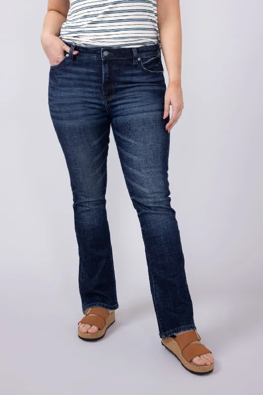 women's high-ankle denim jeansAxel Jeans Dorothy Slim Bootcut Flare Jeans for Women | AXWB0005