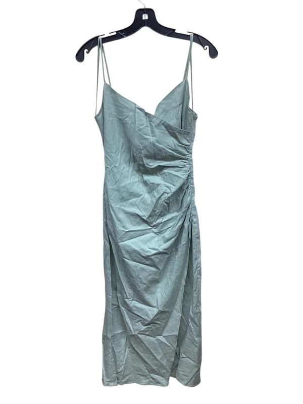 women's eco-friendly dressesDress Casual Midi By Zara In Green, Size: Xs