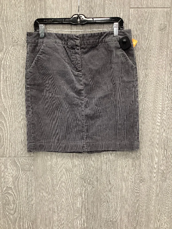 women's lace A-line skirtsSkirt Mini & Short By J. Crew In Grey, Size: 10p