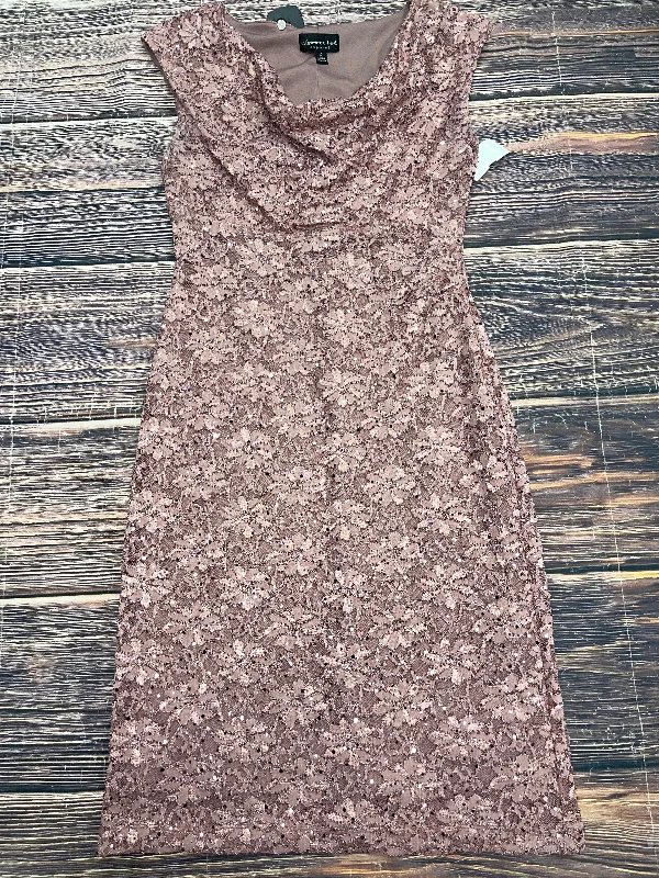 women's work dressesDress Party Midi By Connected Apparel In Mauve, Size: 10