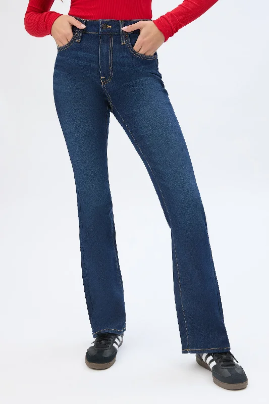 women's denim jeans for a day at the beachHigh Rise Bootcut Jeans