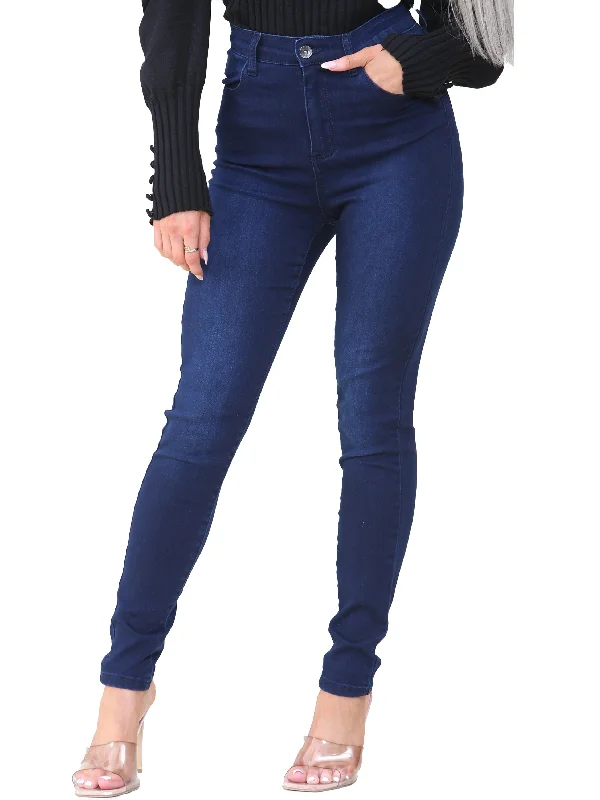 women's mom jeans denimEnzo | Womens Skinny Stretch Jeans