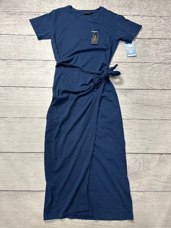 women's boho dressesDress Casual Midi By Polo Ralph Lauren In Blue, Size: Xs