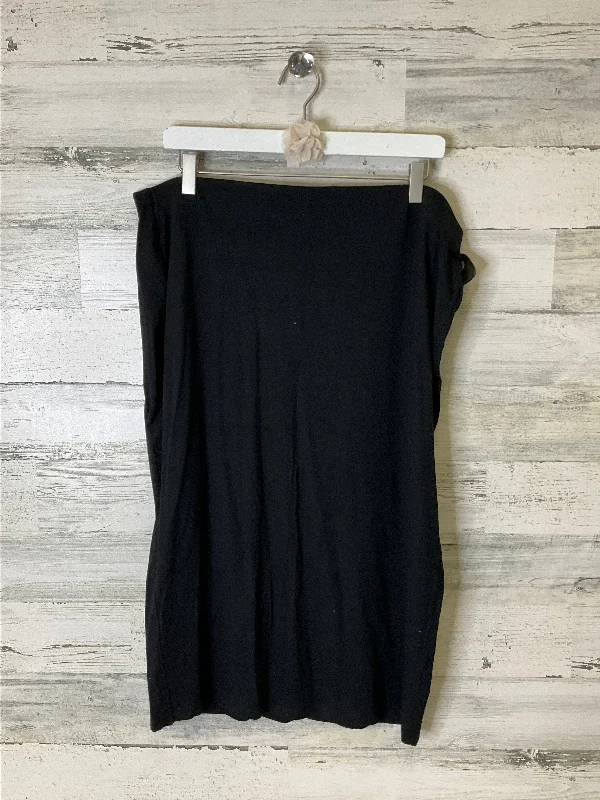 women's cocktail skirtsSkirt Midi By Old Navy In Black, Size: Xl