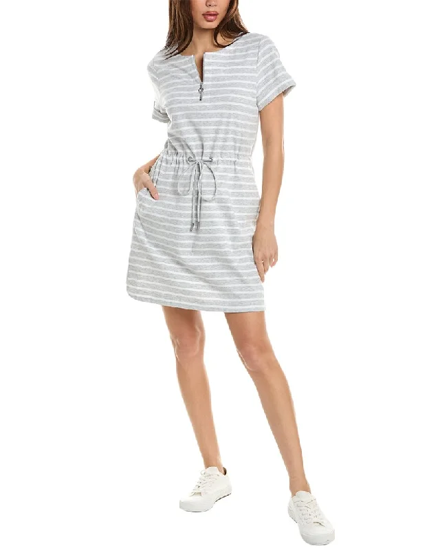 women's mother of the bride dressesTommy Bahama Jovanna Stripe Zip Front Mini Dress