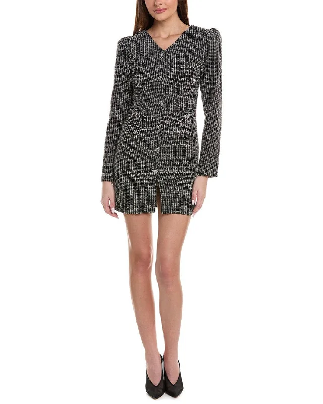 women's luxury dressesLea & Viola Tweed Mini Dress