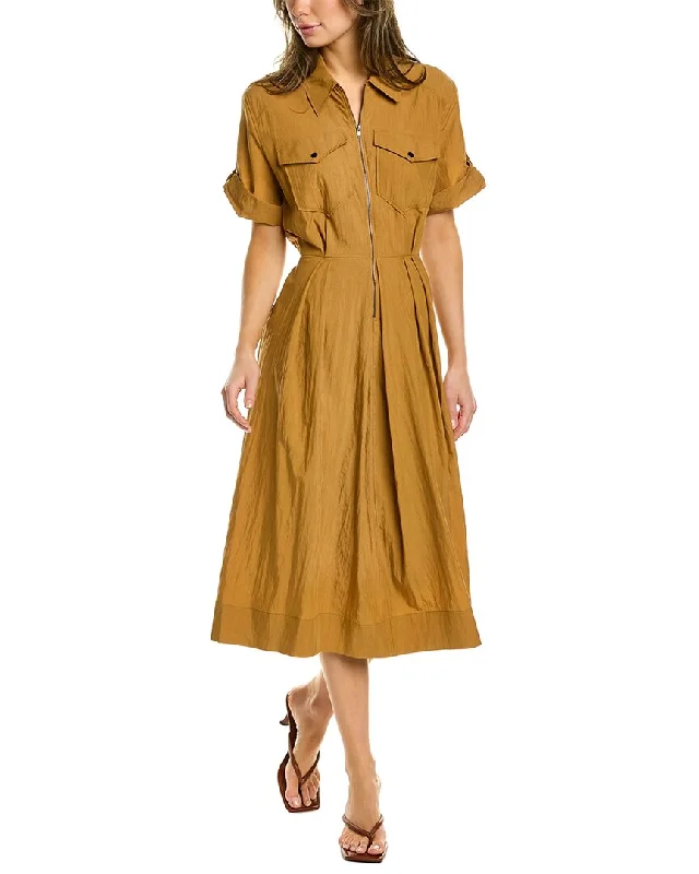 women's beach dressesBA&SH Midi Shirtdress