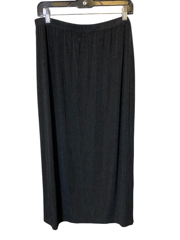 women's high-slit skirtsSkirt Maxi By Chicos In Black, Size: Xl