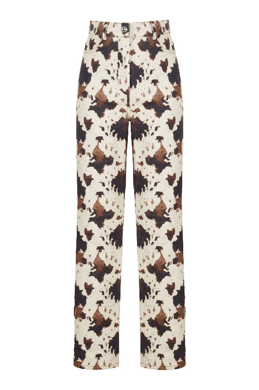 women's timeless pantsAnimal Printed Pants