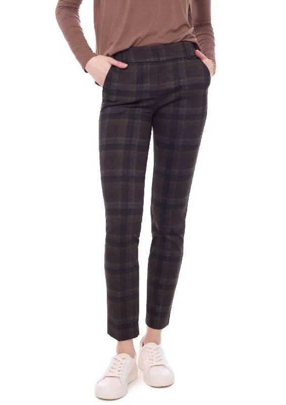 women's patched pantsBonnie Plaid Pant In Kodiak