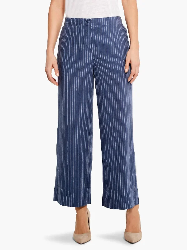 women's corduroy pantsCentral Park Wide Leg Pant In Blue Multi