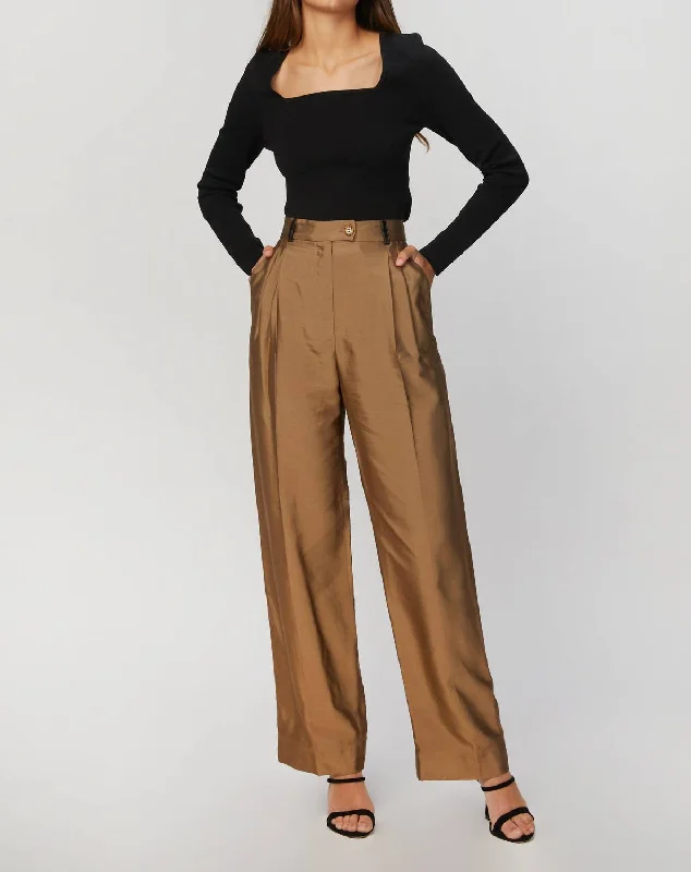 women's sustainable pantsChet Pants In Mocha