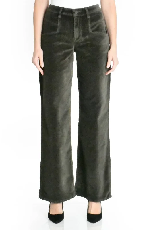 women's timeless pantsDefazio Pant In Deep Sage