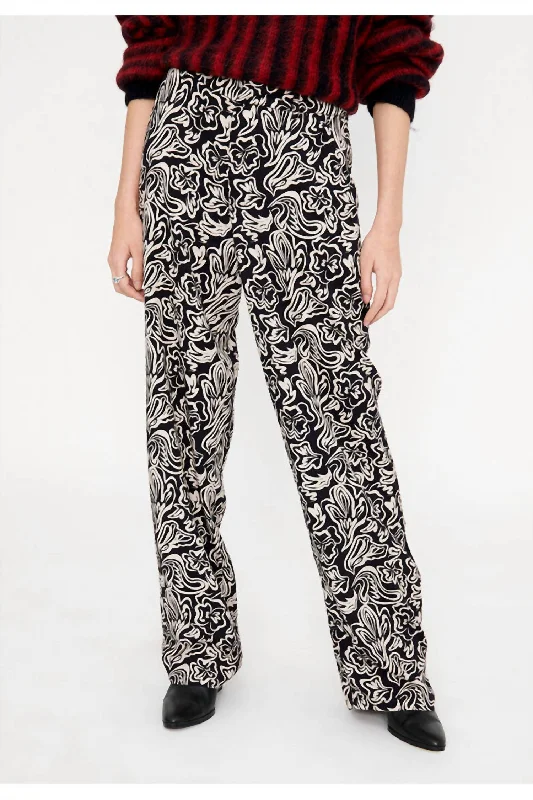 women's capri pantsFlare Trouser Pant In Psychadelic