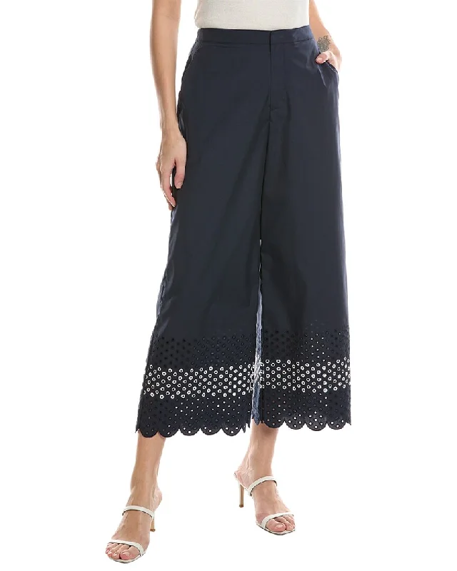 women's patterned pantsJason Wu Eyelet Detail Culotte